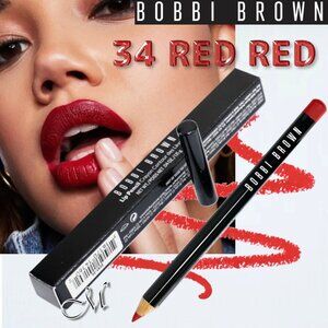 Bobbi Brown Lip* Liner Pencil Crayon - Contour des Levees ~ 34 RED (Bright) NIB